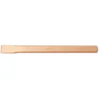Bahco Sponnfri Flatmeisel I Berylliumkobber Med Spiss 24 Mm 250 Mm
