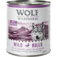 Wolf of Wilderness Senior - 6/12 x 800 g - Blandet pakke (Lam, Kylling/And, Kalv) 6 x 800 g