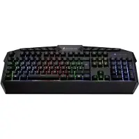 Surefire Verbatim KingPin RGB Gaming Multimedia Tastatur QWERTY Italiensk Kablet Gaming Keyboard Opplyst Italiensk, QWERTY Svart (48832)