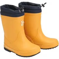 Didriksons Slush, Termo gummistøvler, Junior, Oat Yellow