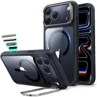 ESR iPhone 18 Pro/17 Pro Classic Hybrid-støtte MagSafe deksel – svart / gjennomsiktig