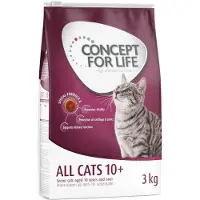 Concept for Life All Cats 10+ - NYHET: 3 kg
