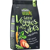 Greenwoods Veggie (Søt-)poteter med erter, gulrøtter og spinat - 12 kg
