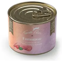 Terra Felis Famousse 12 x 200 g - Kylling & kalkun