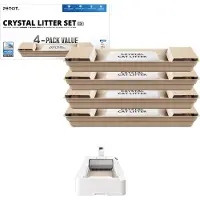Petkit Crystal strø til Purobot Crystal Duo, 4 poser
