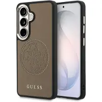 GUESS Samsung Galaxy S26 Perforated 4G Logo-deksel - MagSafe-kompatibelt - Brun