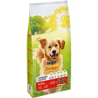 Friskies Purina Adult Hund Active med okse - 2 x 12 kg