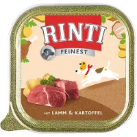 Rinti Megapakke Feinest 44 x 150 g - Fjærkre Pur & Ris