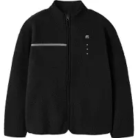 Name It Kids Sport Fleecejakke - Teddy - NkfTenna - Black Beauty - - 11-12 år (146-152) - Fleecejakke