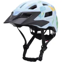 Wozinsky MTB-sykkelhjelm for barn med avtakbart visir S - Lyseblå