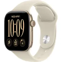 Apple Watch Series 12 GPS 42mm Light Gold Aluminium Case with Sand Sport Band - M/L