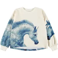 Molo Blsue - Reniza - Horsing Around - - 6 år (116) - Genser