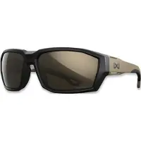 Wiley x Alpine Matte Black and Tan Frame with CAPTIVATE Polarized Tungsten Mirror Lense