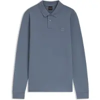 BOSS Passerby 10256683 Orange Langermet Poloskjorte