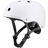 Wozinsky lett BMX-/sparkesykkelhjelm S - hvit