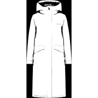 Didriksons Neja Long, Parkas, Dame, Ash Brown