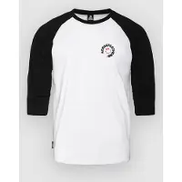 Horsefeathers Mocker Raglan Langermet T-skjorte hvit