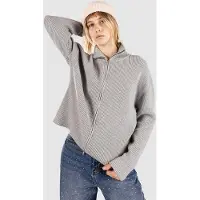 Blue Tomato Double Zip Knit Strikket genser grå