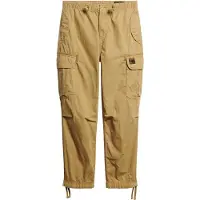 Superdry for man. M7011133A Parachute beige baggy trousers (32/32), Casual, Cotton