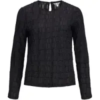 Object Teksturert Langermet Bluse
