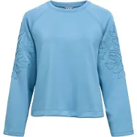 Object Blomsterbrodert Sweatshirt