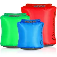 Lifeventure ultralett tørrsekk multipakke (5L, 10L, 25L)