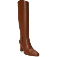 Ralph Lauren for woman. 802P15660001 Brown Raelynn leather boots (40), 5 to 8 cm, None, Casual