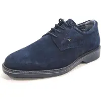 Martinelli for man. 1689-2889XA Watford Navy Leather Shoes (40), Flat, Laces, Casual
