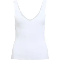Object Ribbet V-hals Tanktop