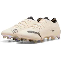Puma x REPRESENT 247 ULTRA NITRO 7 ULTIMATE FG Football Boots Unisex, Men, Sugared Almond/Black/White, 42.5