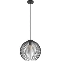 Eglo Hengelampe VENEZUELA, svart, Ø 40 cm, metall, E27