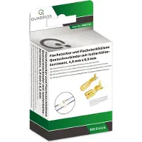 Quadrios 1908C185 klemmetilkoblingssortiment 1,50–2,50 mm² messing, transparent, 100 deler