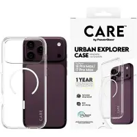 CARE by PanzerGlass Urban Explorer Case Transparent w. White Magsafe Apple iPhone 18 Pro Max | 17 Pro Max