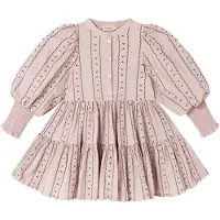 MarMar Kjole - Dela - Dusty Purple Blomstring - - 4 år (104) - Kjole