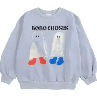 BOBO CHOSES Collegegenser - Spøkelser med rumpe - Light Blue - - 4-5 år (104-110) - Collegegenser