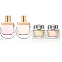 Chloé Nomade & Rose Tangerine parfymesett 4 x 5 ml EDT/EDP