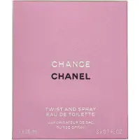 Chanel Chance edt 3x20ml emballasje + påfyll