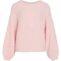 Vila Vimarley Båthals Strikket Pullover