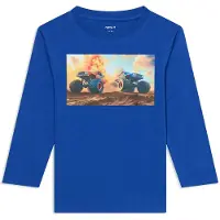 Name it Genser - NmmVoto - Surf Nettet/Monstertrucken - - 2 år (92) - Genser