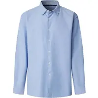 Pepe Jeans for man. PM3091429 Randy blue shirt (XXL), Casual, Cotton, Long sleeve