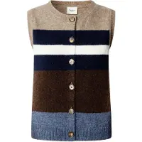 Pepe Jeans for woman. PL7000210 Alani multicolor vest (M), Beige, Casual, Polyester