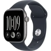 Apple Watch Series 12 GPS 42mm Space Grey Aluminium Case with Navy Blue Sport Band - S/M