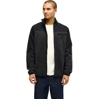 Quiksilver Keller Outdoor Full-Zip Hettegenser med glidelås svart