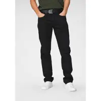 Levi's for man. 29507-0031 Black 502 Taper Fit Jeans (31/34), Casual, Cotton, Denim, Sustainable