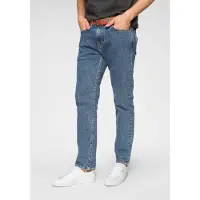 Levi's for man. 29507-0555 Jeans 502 Taper Stonewash Stretch blue (33/34), Casual, Cotton, Denim