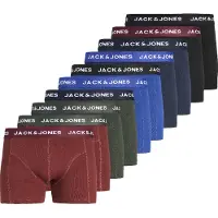 Jack & Jones Solid Boxers 10 Enheter