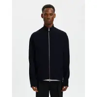 Selected Teller Relaxed Fit Genser Med Glidelås
