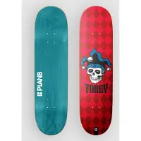 Plan B Jester Pudwill 8.5"X32.125" Skateboard Deck mønster