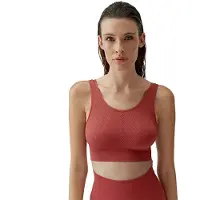 Born Living Yoga Naisha Seamless Sport Topp Medium-høy Støtte