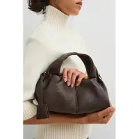 Gina Tricot  - Braided top handle bag - håndvesker - Brun - ONESIZE - Dame